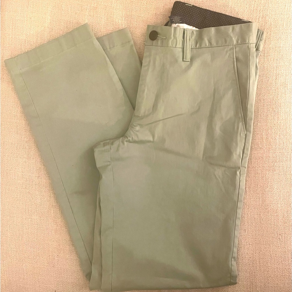 Classic Sage Green Chino Pants